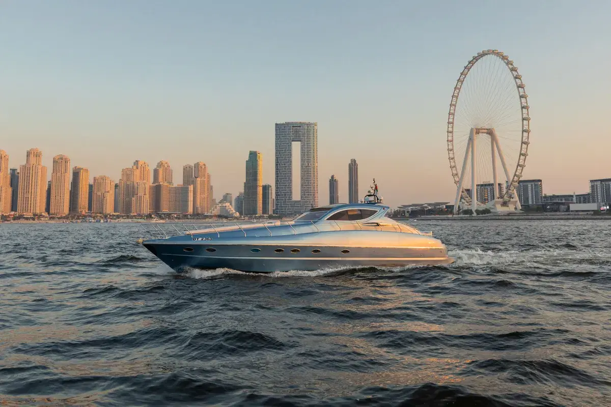 Sunset Journey 56 ft available through primeyachtrental.com