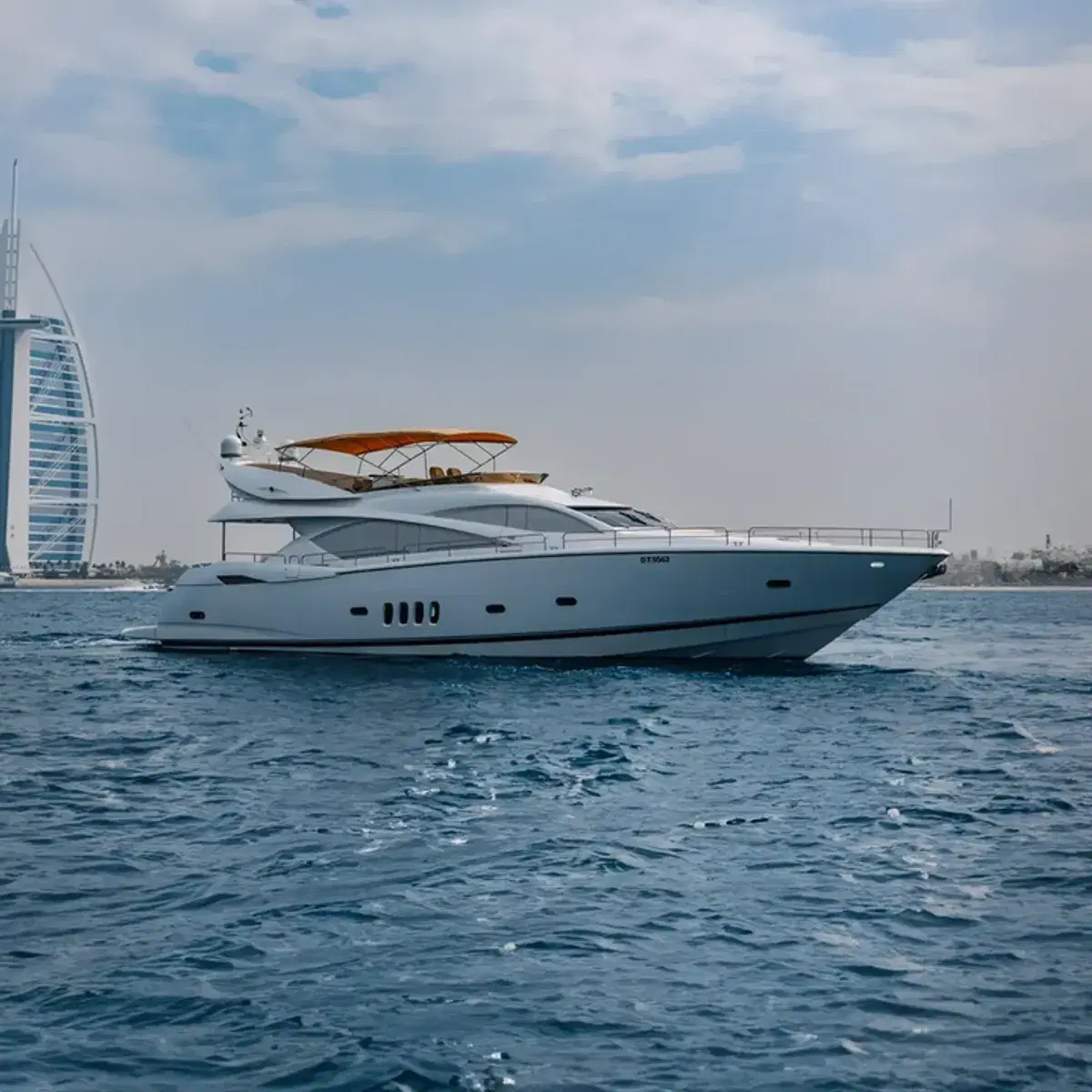 Sunseeker available through primeyachtrental.com