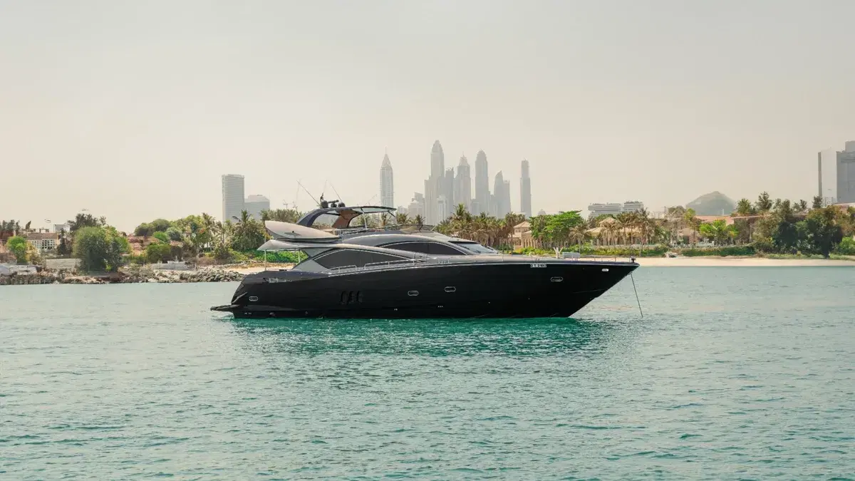 Sunseeker available through primeyachtrental.com