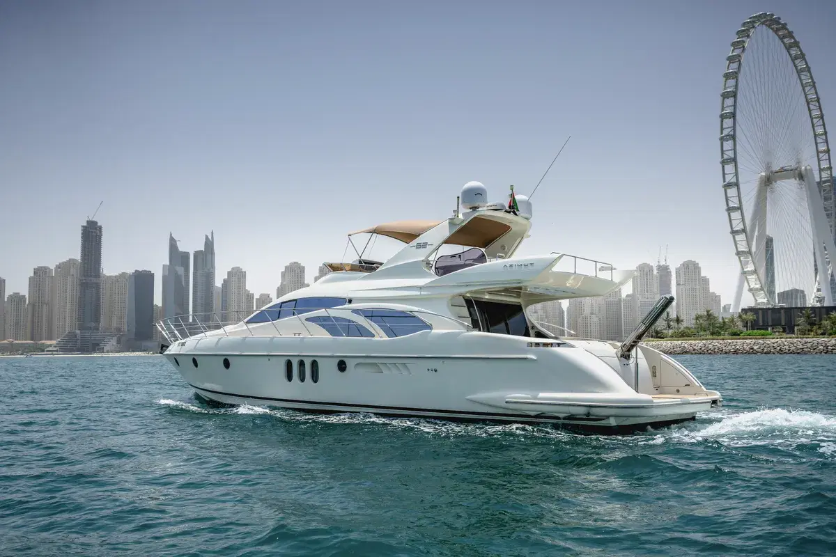 Azimut available through primeyachtrental.com